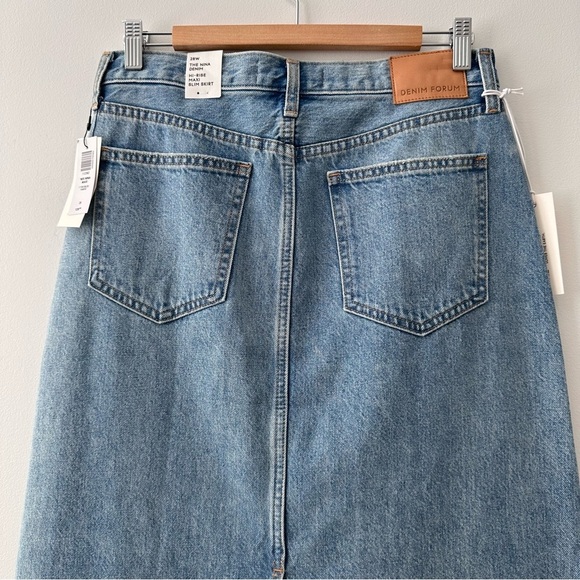Aritzia Light Blue Denim Maxi Skirt - Picture 6 of 16